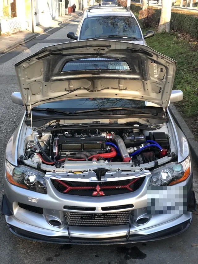 Coche de cliente: Mitsubishi Lancer Evolution