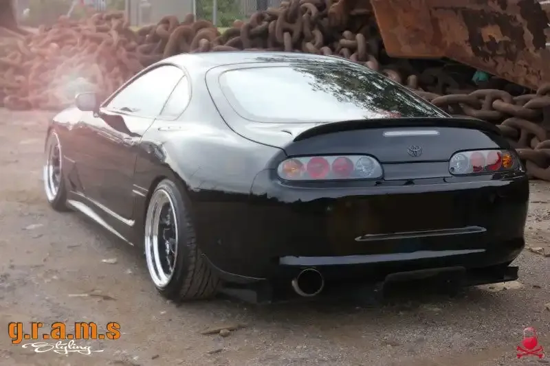 Toyota Supra Low Level Spoiler - Ridox Style, bild 4 av 12