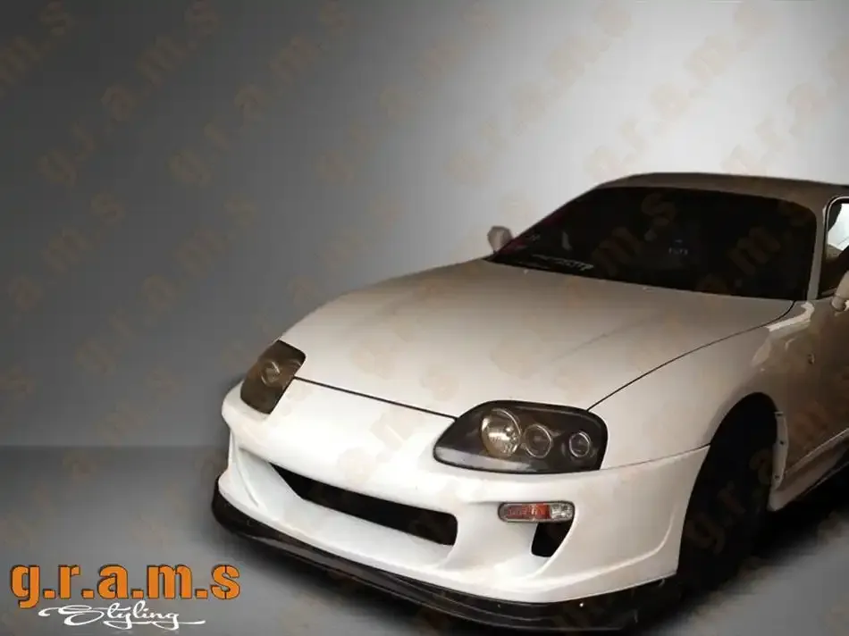 Toyota Supra MK4 Front Bumper Undertray - Ridox Style, photo 3 of 7
