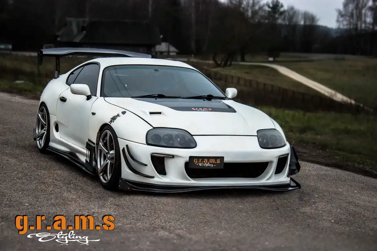 Toyota Supra MK4 Front Bumper with Optional Undertray - Ridox Style, photo 13 of 22