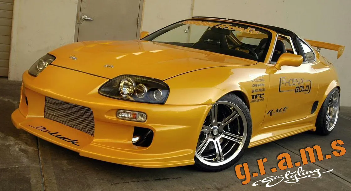 Toyota Supra MK4 Side Skirts - Do-Luck Style, photo 5 sur 9