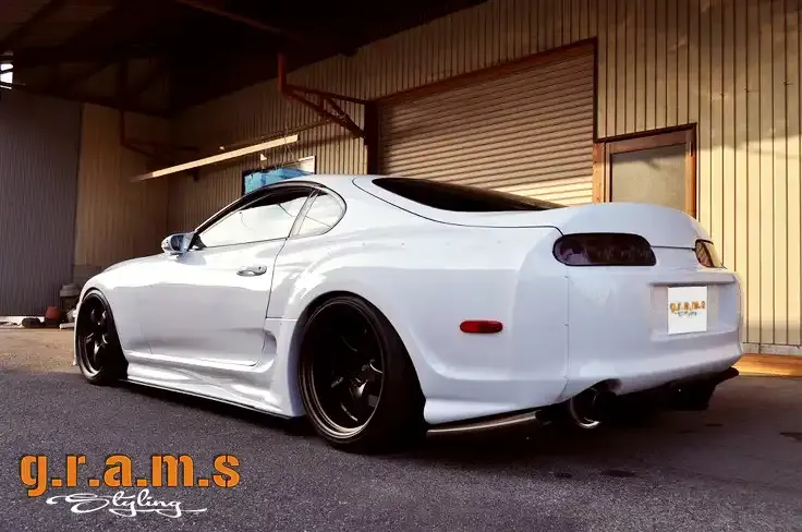 Toyota Supra MK4 Wide Body Rear Fenders - Ridox Style +50mm, photo 4 of 30