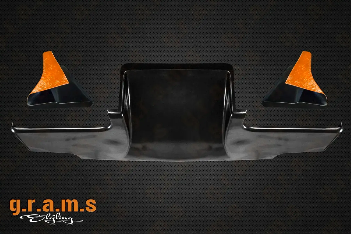 Nissan Skyline R32 Diffuser - Top Secret Style, photo 4 of 10