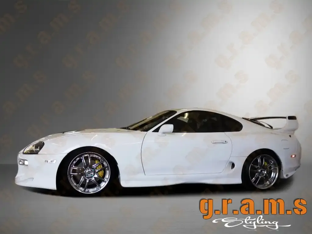 Toyota Supra MK4 OEM / TRD Style Side Skirts, photo 2 of 6