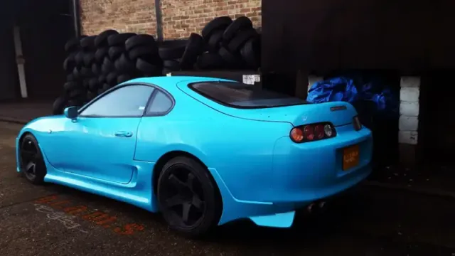 Toyota Supra MK4 Rear Spats - Bomex Style
