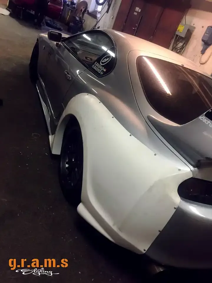 Toyota Supra MK4 Wide Body Rear Fenders - Ridox Style +50mm, photo 16 of 30