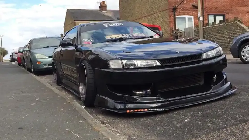 Universal Front Bumper Splitter - Lip 176cm, foto 5 van 11