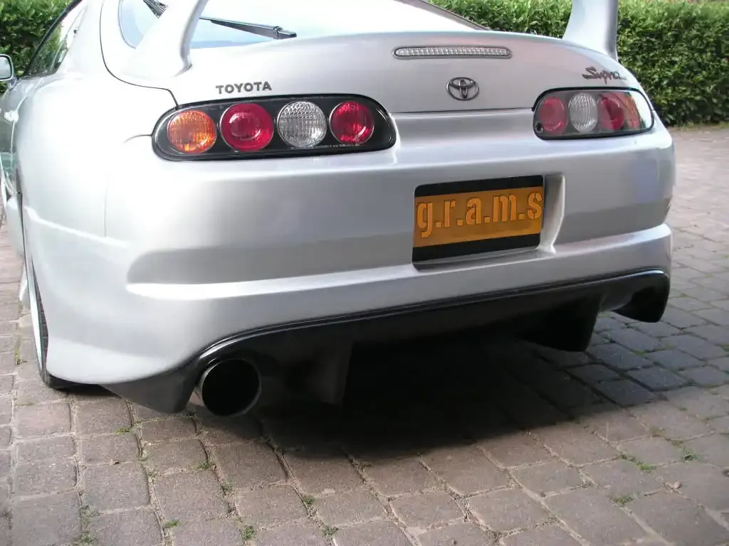 Toyota Supra MK4 Rear Bumper Diffuser Trial Style, photo 6 of 11