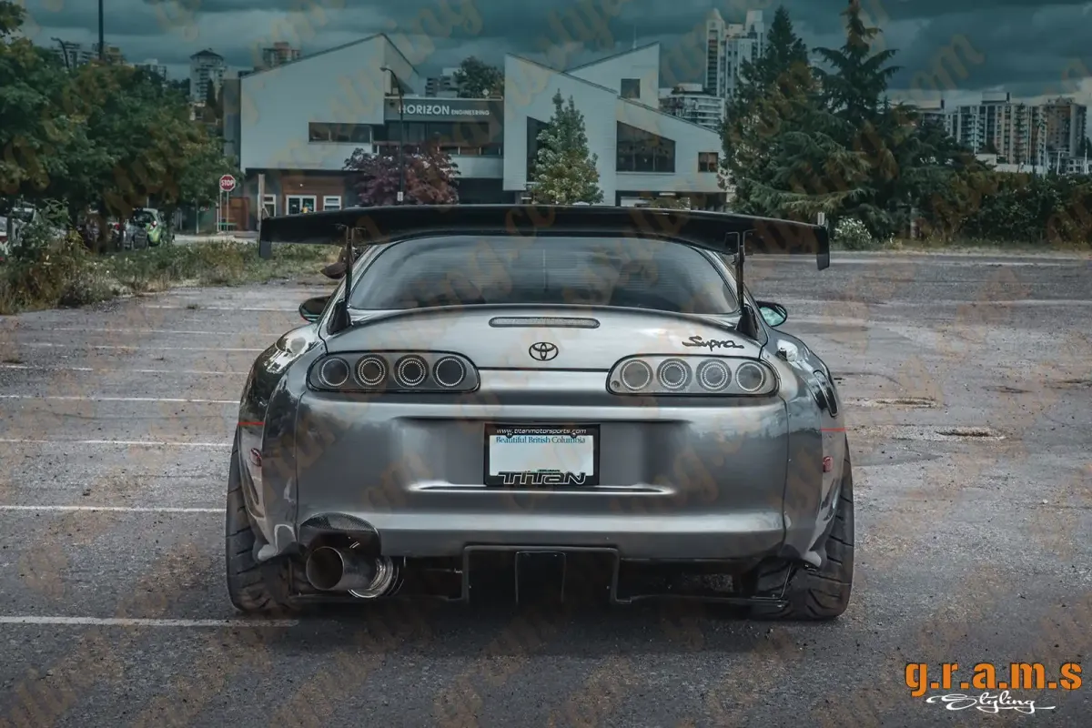 Toyota Supra MK4 Diffuser Top Secret - Shine Style, photo 2 of 14