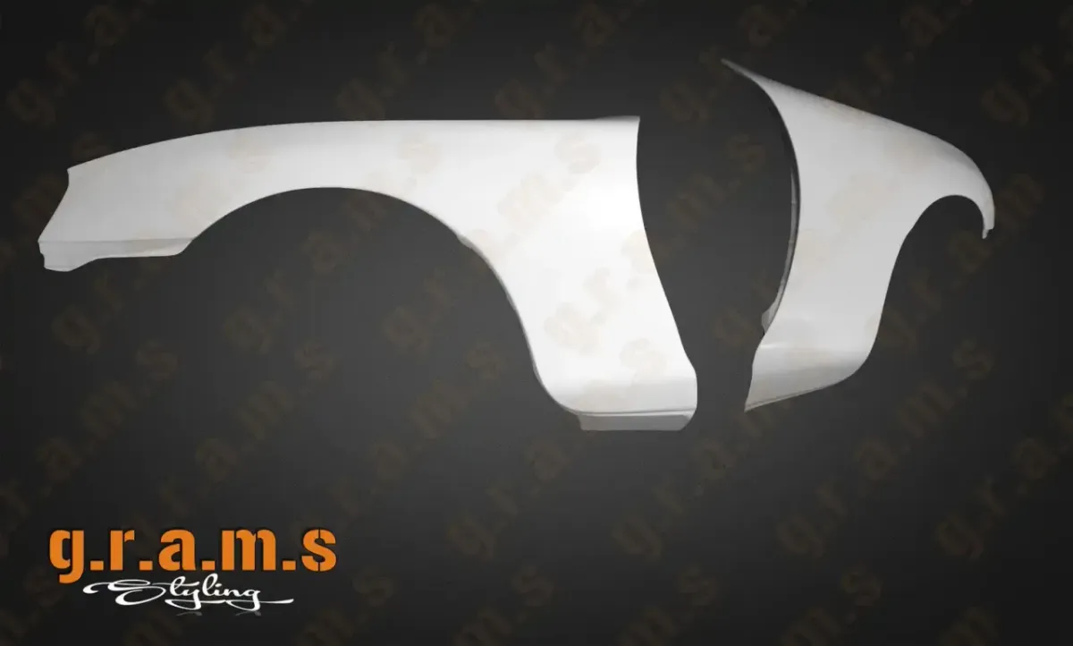 Toyota Supra MK4 Front Wings / Fenders - OEM Style +40mm, bild 1 av 9
