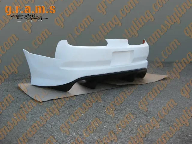 Toyota Supra MK4 Rear Bumper Diffuser Trial Style
