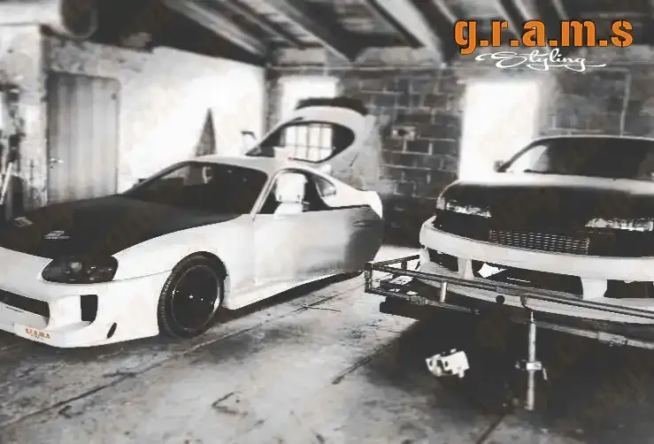 Toyota Supra MK4 Front Bumper - Bomex Bigmouth Style, photo 5 sur 8