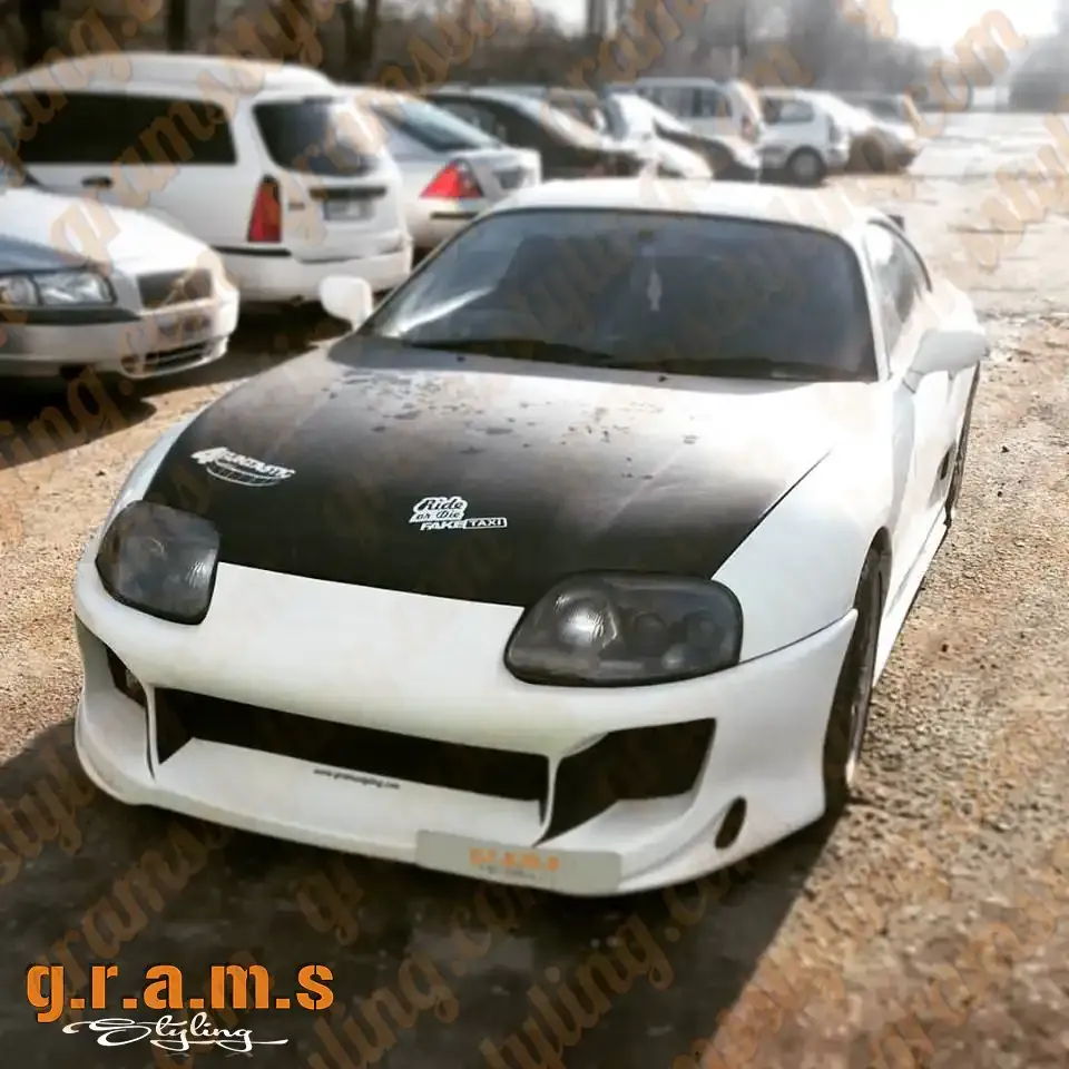 Toyota Supra MK4 Front Bumper - Bomex Bigmouth Style, photo 7 sur 8