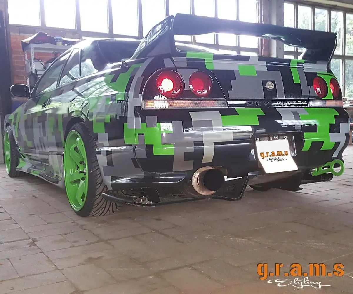 Nissan Skyline R33 Diffuser - Top Secret Style, photo 2 of 15