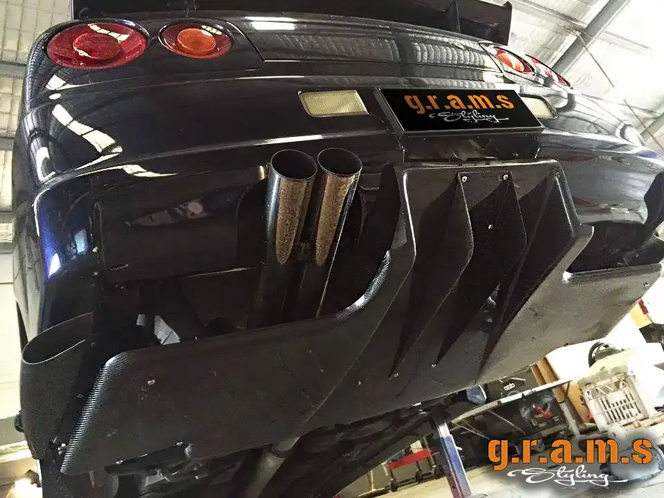 Nissan Skyline R34 Diffuser - Top Secret Shine Style, photo 1 of 9