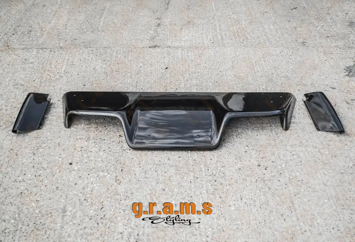 BMW E36 Top Secret Diffuser - Shine Style T3, photo 6 of 12