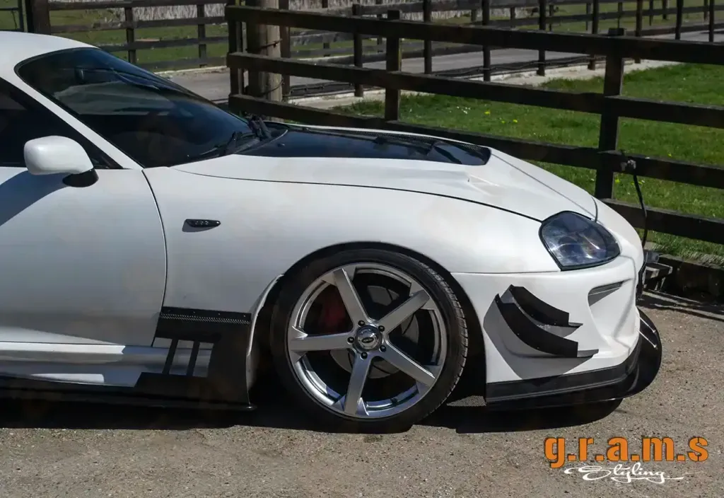 Universal Front Bumper Splitter - Lip 176cm, foto 10 van 11
