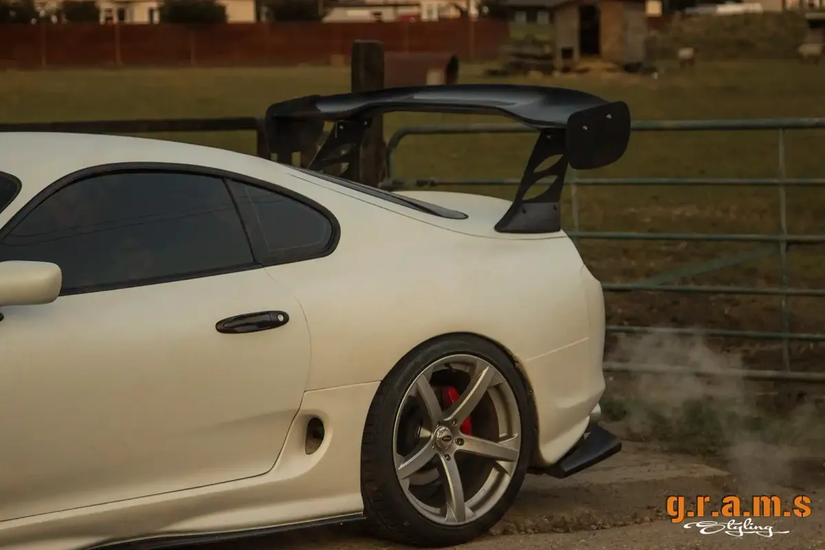 Toyota Supra MK4 Rear Spats - OEM Style, photo 4 of 13