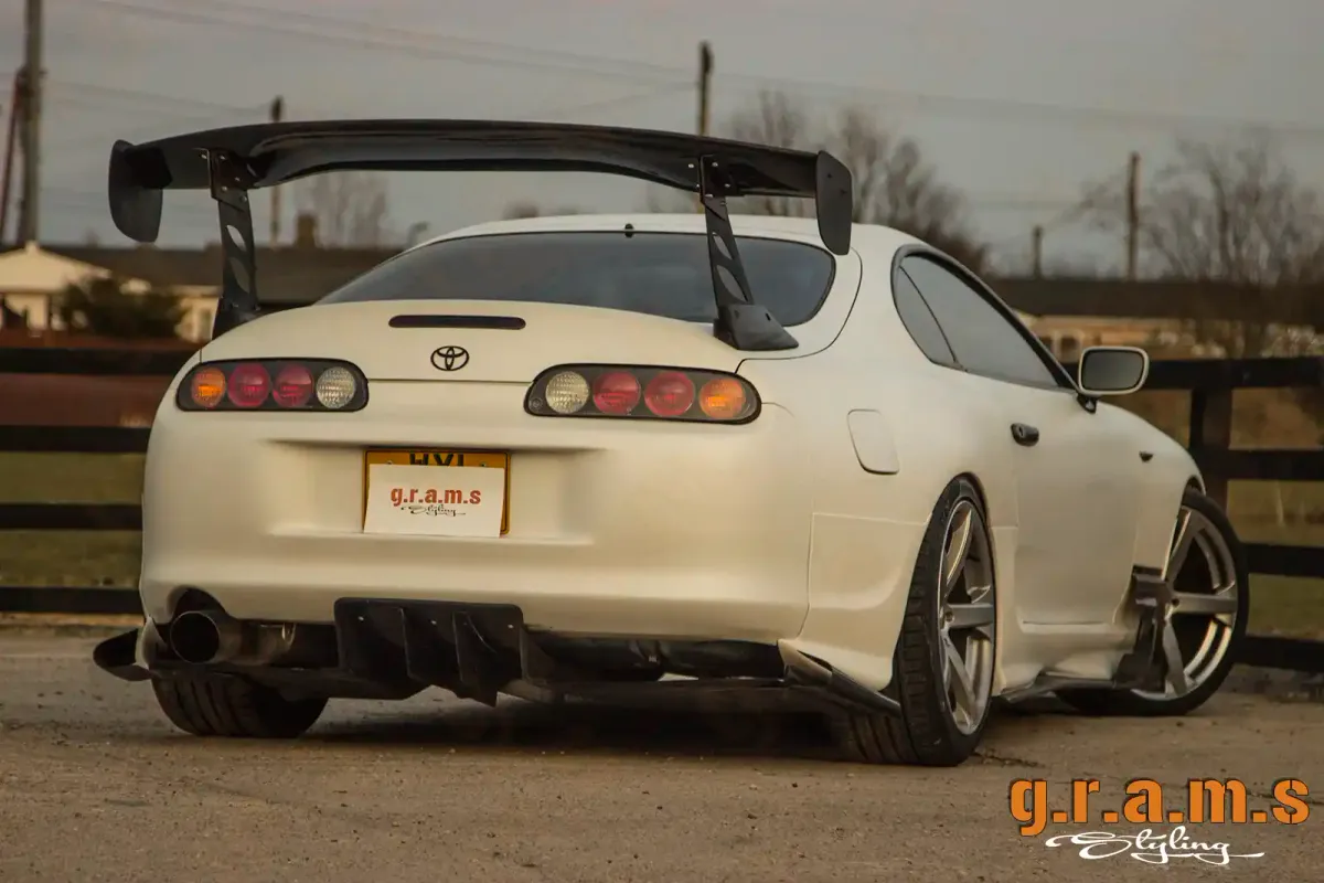 Toyota Supra MK4 Rear Spats - OEM Style, photo 2 of 13