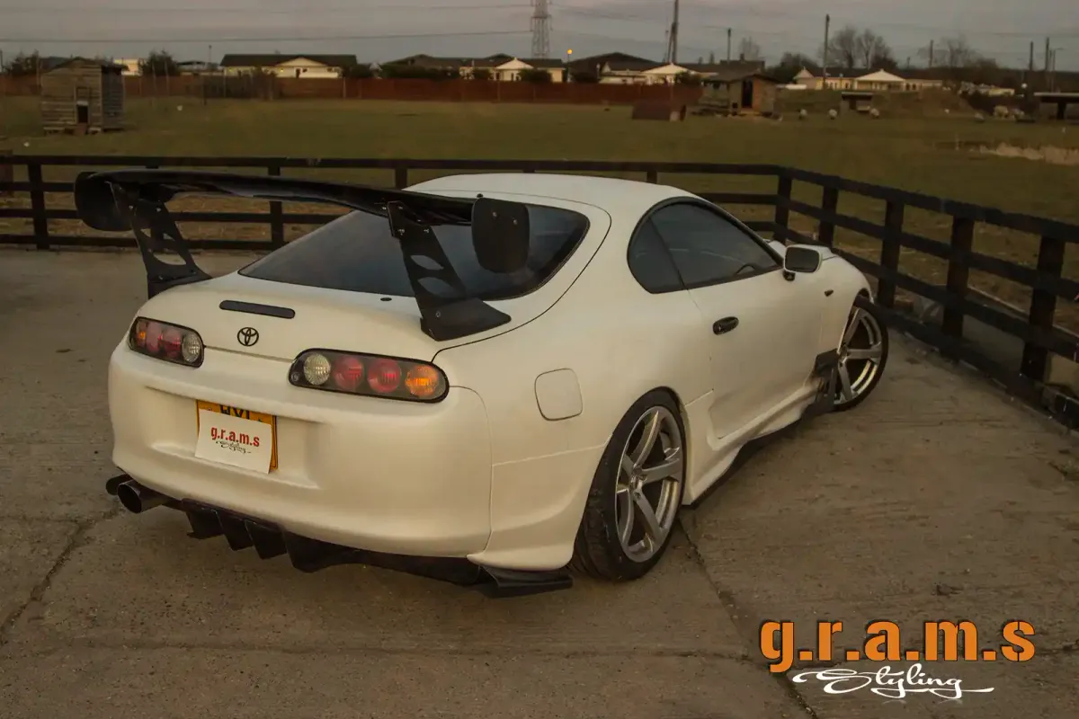 Toyota Supra MK4 Rear Spats - OEM Style, photo 5 of 13
