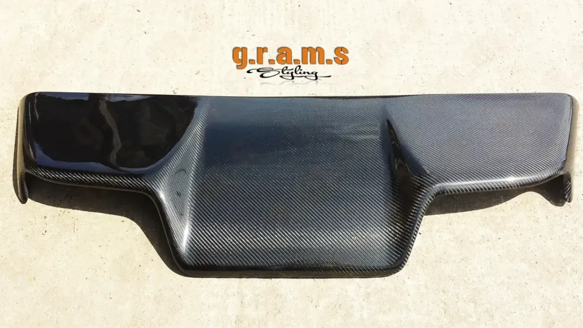 BMW E36 Top Secret Diffuser - Shine Style T3, photo 4 of 12