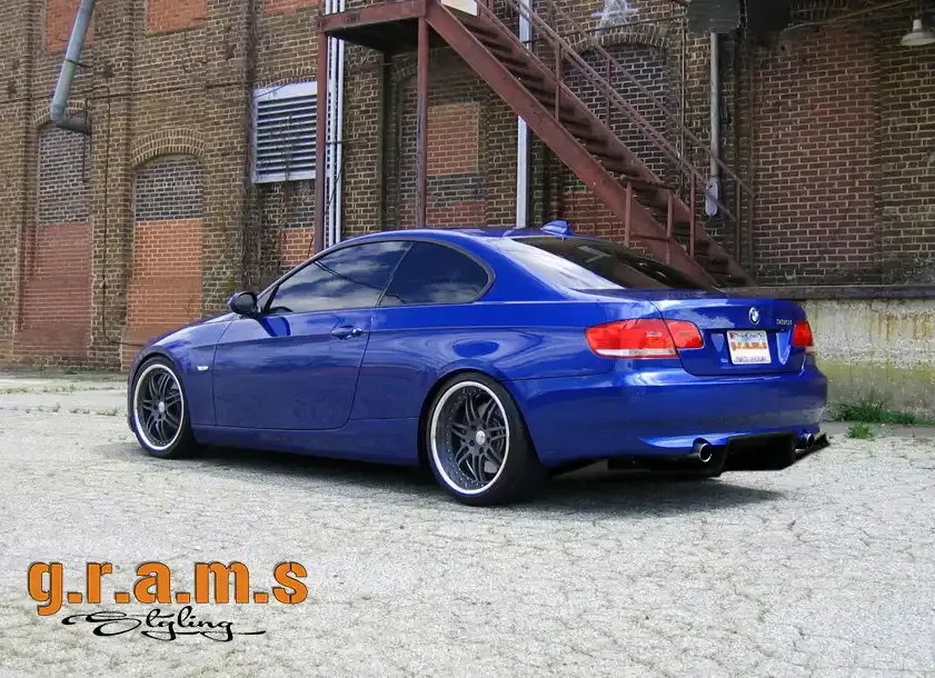 BMW E90 E92 Top Secret Diffuser - Shine Style, bild 3 av 7