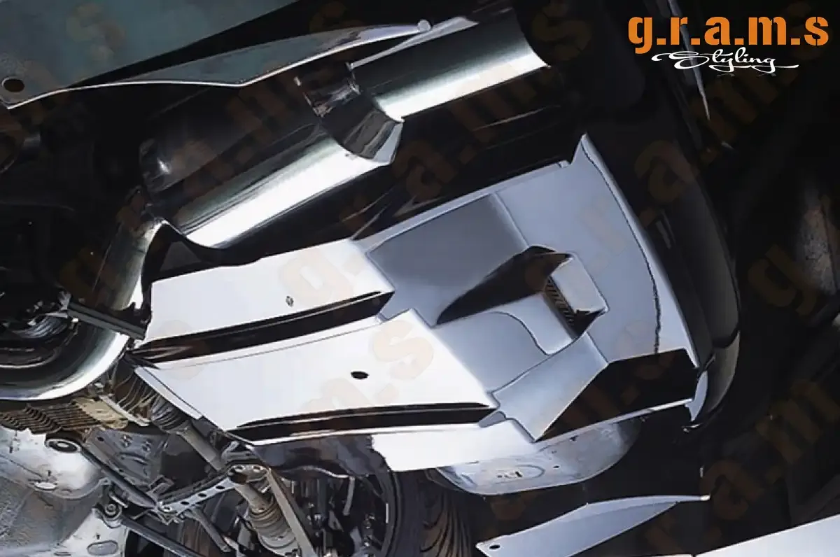 Toyota Supra MK4 Rear Diffuser - Do-Luck Style, photo 4 of 6