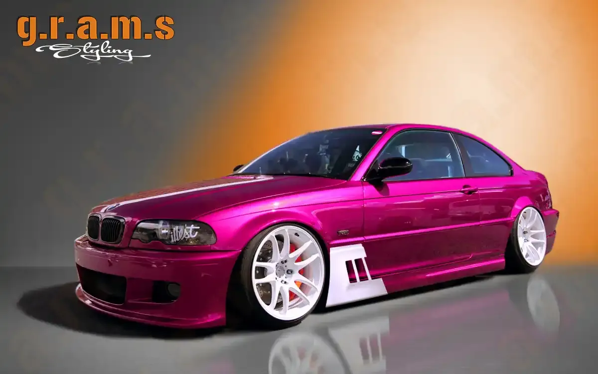 BMW E46 Side Diverters, foto 1 van 8