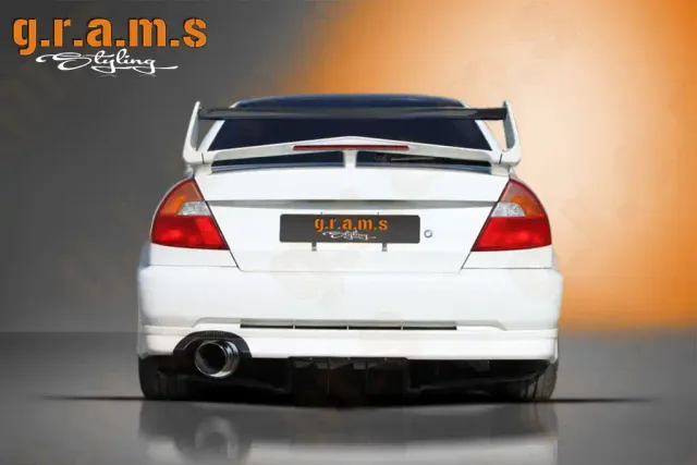 Mitsubishi Lancer 5, 6, 7, 8, 9 Rear Diffuser Top Secret - Shine Style