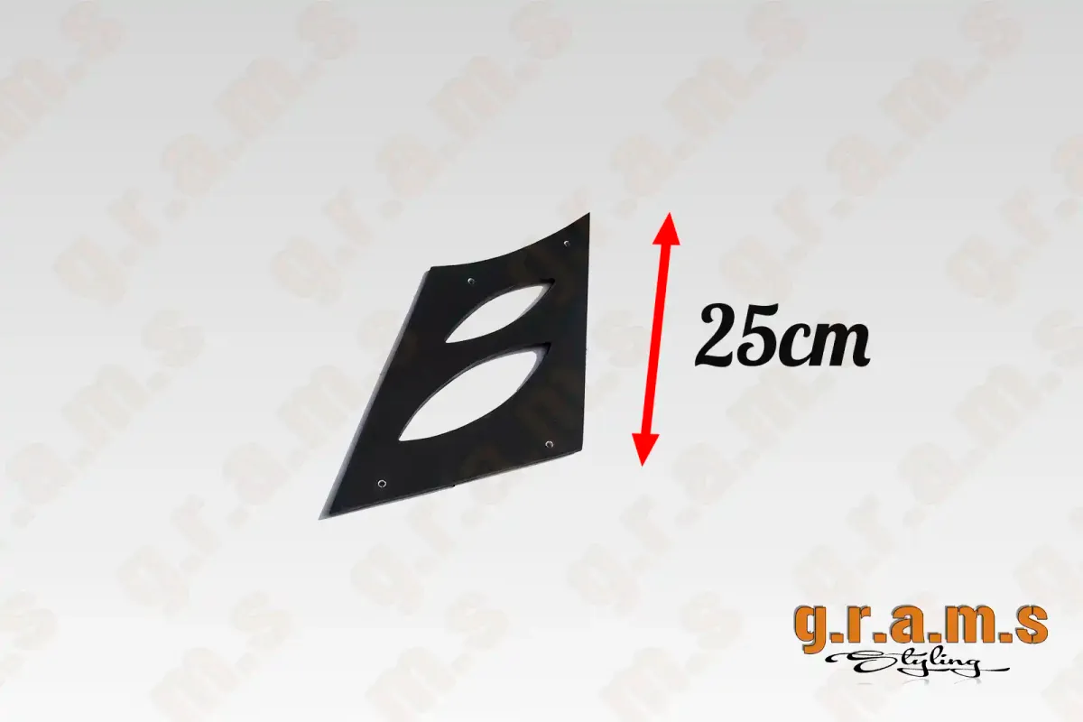 Universal GT Wing Spoiler Legs - Ellipse Shape, photo 3 of 19