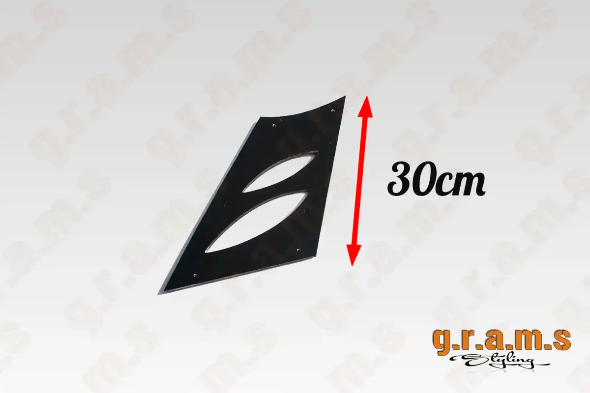 Universal GT Wing Spoiler Legs - Ellipse Shape, photo 2 of 19