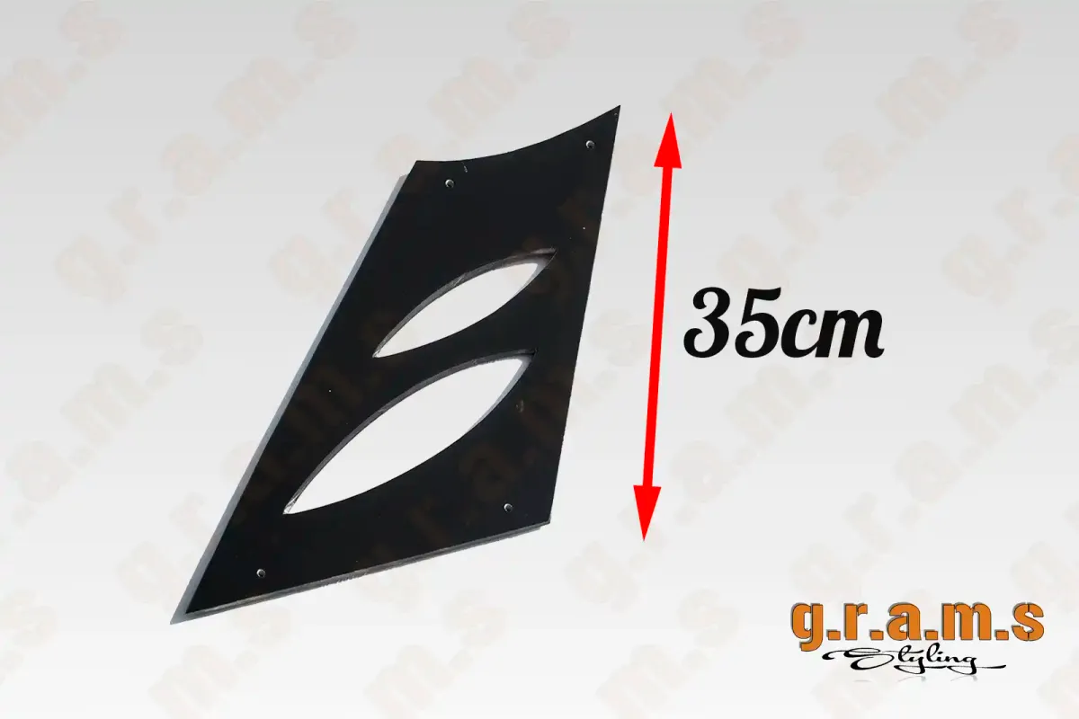 Universal GT Wing Spoiler Legs - Ellipse Shape, photo 6 of 19
