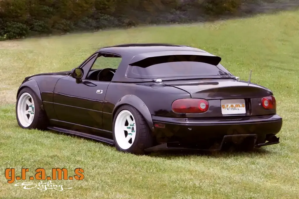 Mazda MX-5 Top Secret Diffuser - Shine Style, photo 2 of 8