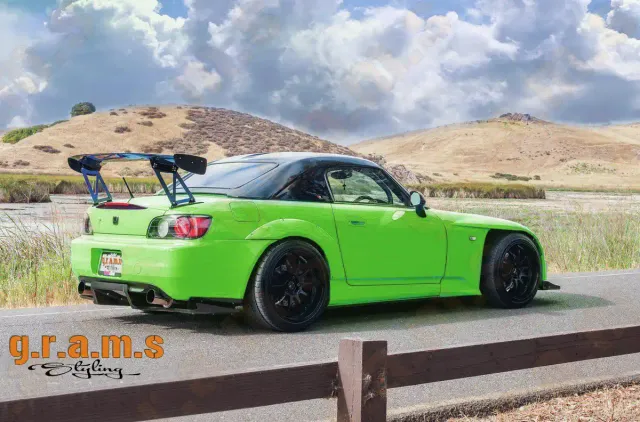 Honda S2000 Rear Diffuser T2 - Top Secret Style