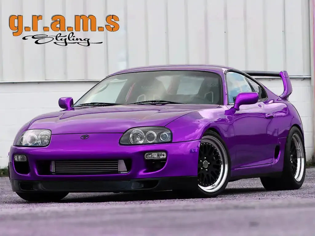 Toyota Supra MK4 Front Lip - WW Style for OEM Bumper, photo 6 of 10