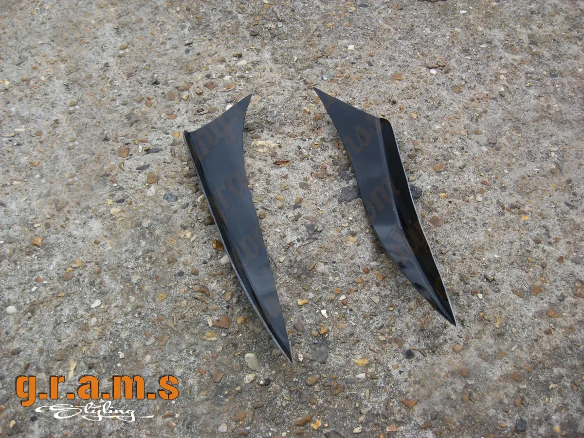 Toyota Supra MK3 Front Bumper Canard Set, photo 2 sur 6