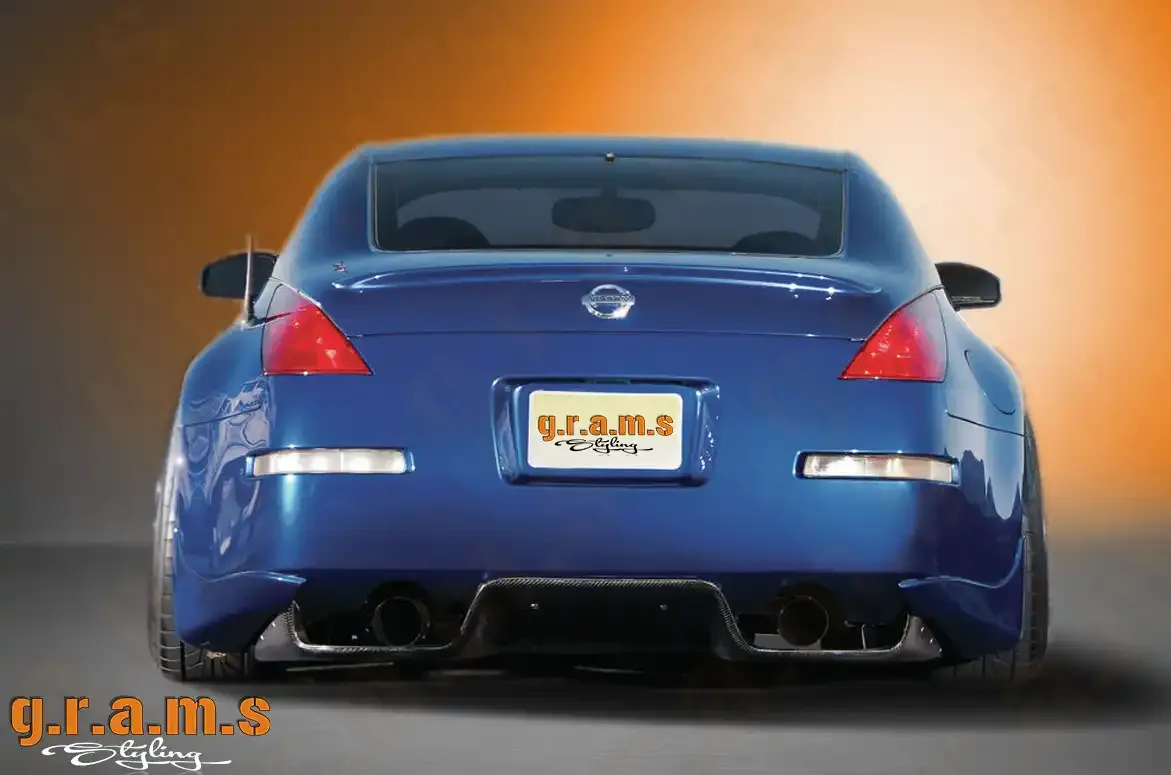 Nissan 350Z Rear Diffuser Type 3 - Top Secret Style, zdjęcie 2 z 11