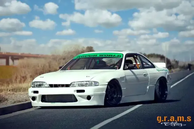 Nissan Silvia S14 Rocket Bunny Style Body Kit