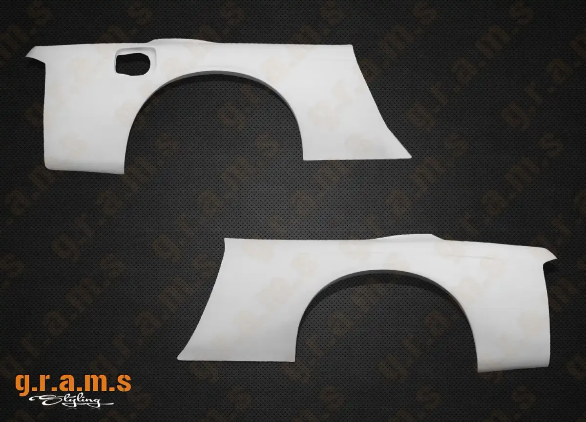 Nissan Silvia S14 S14a Rear Fenders - Version 1 +50mm, photo 3 of 7