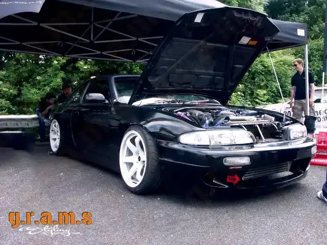 Nissan Silvia S14 Rocket Bunny Style Body Kit, Foto 18 von 20