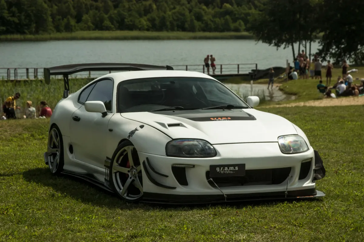 Toyota Supra MK4 Front Bumper Splitter 185cm, photo 6 of 11