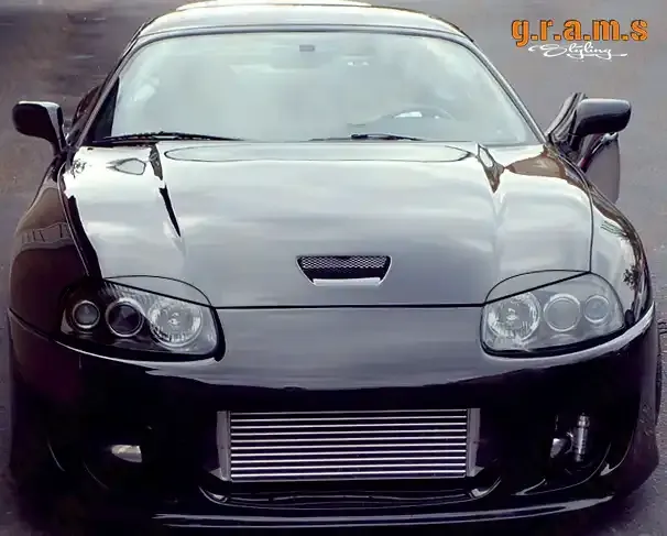 Toyota Supra MK4 Headlight Headlamp Eyebrows, foto 8 van 8