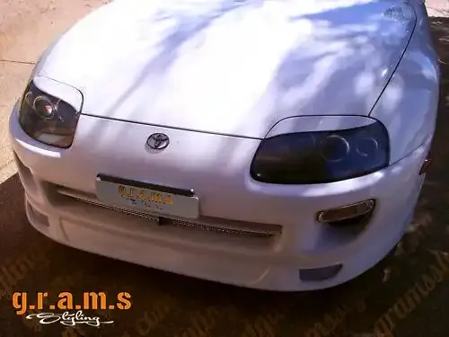 Toyota Supra MK4 Headlight Headlamp Eyebrows, foto 6 van 8