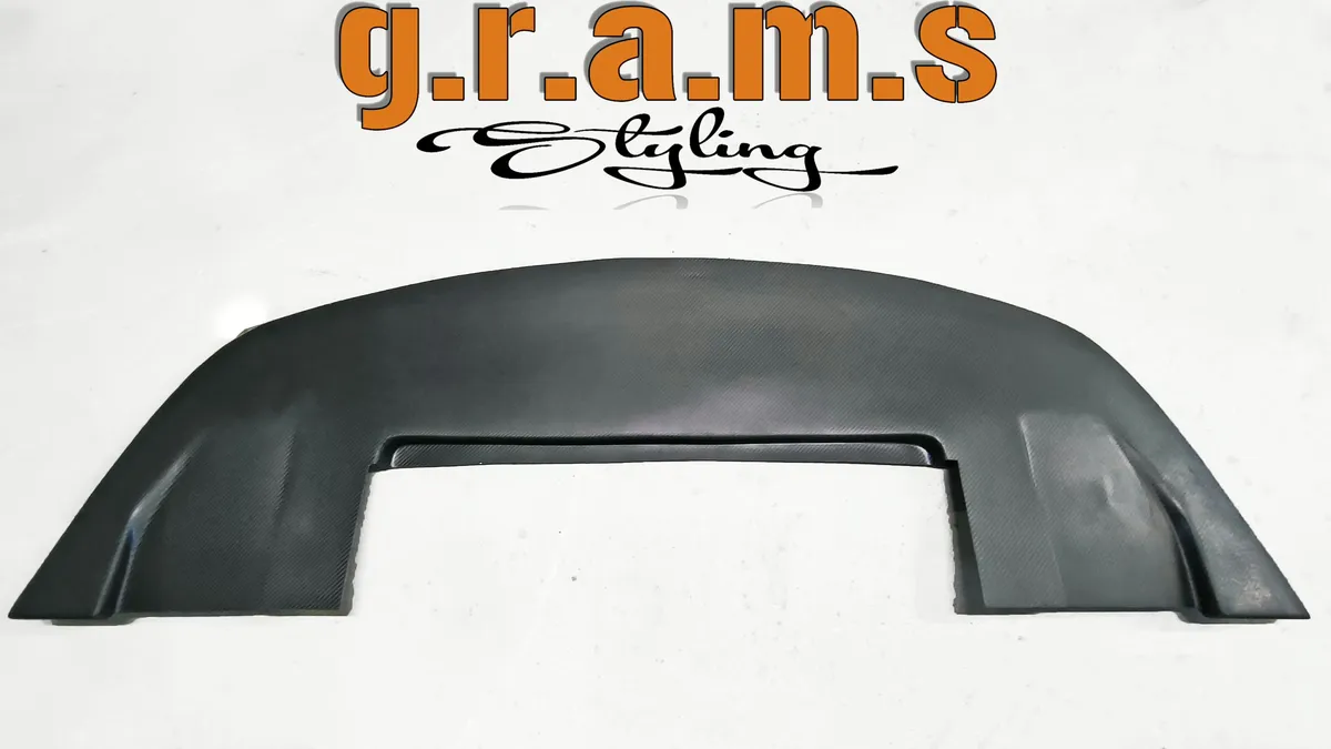 Toyota Supra MK4 Front Bumper Undertray - Ridox Style, photo 7 of 7
