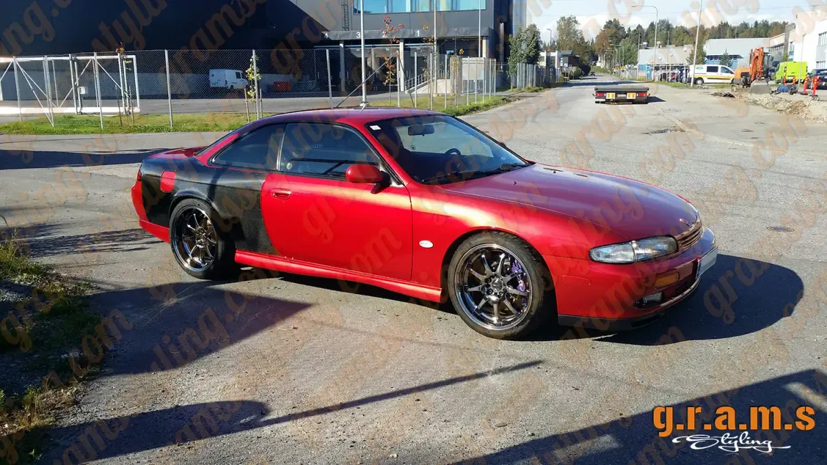 Nissan Silvia S14 S14a Rear Fenders - Version 1 +50mm, photo 7 of 7