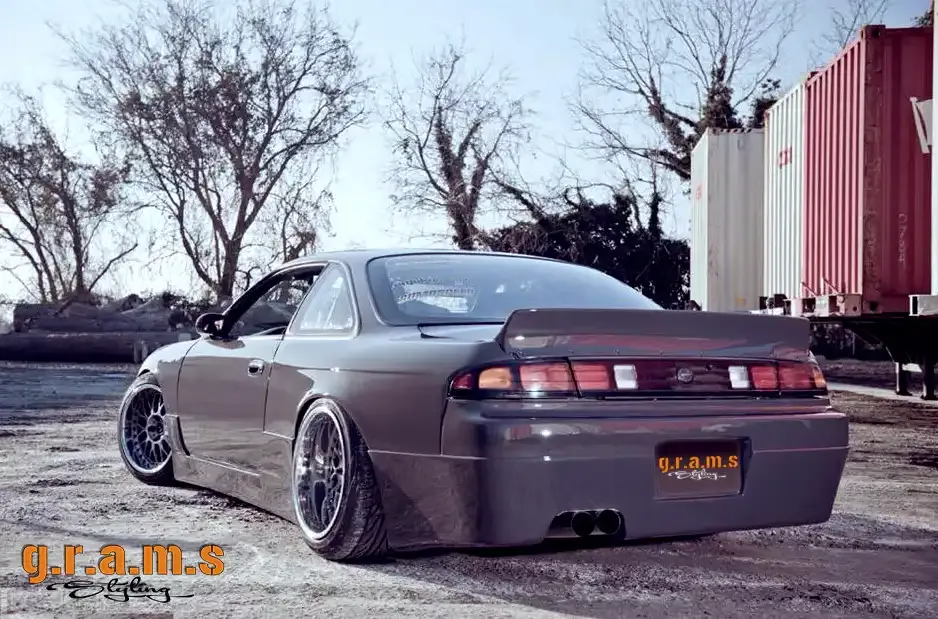 Nissan Silvia S14 S14a Rear Fenders - Version 1 +50mm, photo 6 of 7