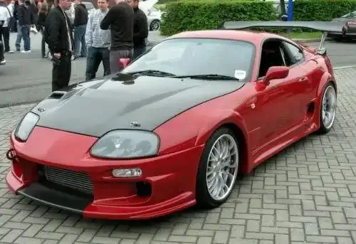 Toyota Supra MK4 Headlight Inserts - AB Flug Style, bild 6 av 11