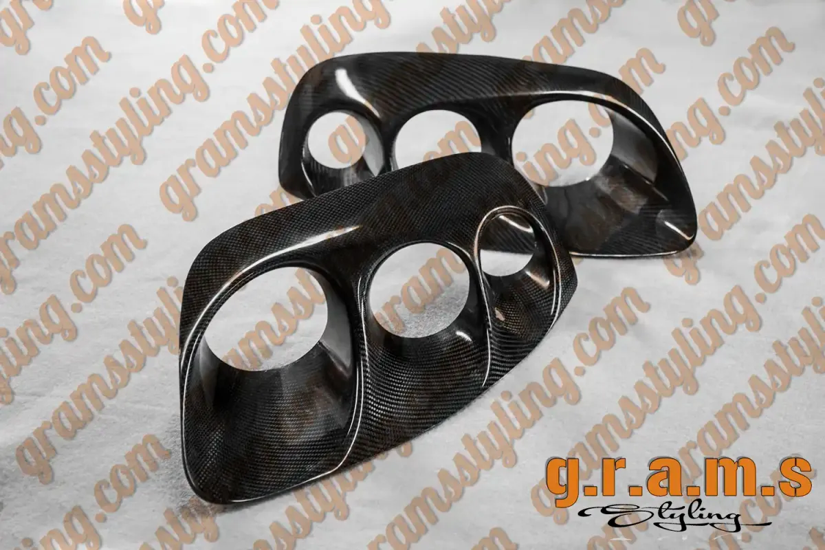 Toyota Supra MK4 Headlight Inserts - AB Flug Style, bild 10 av 11