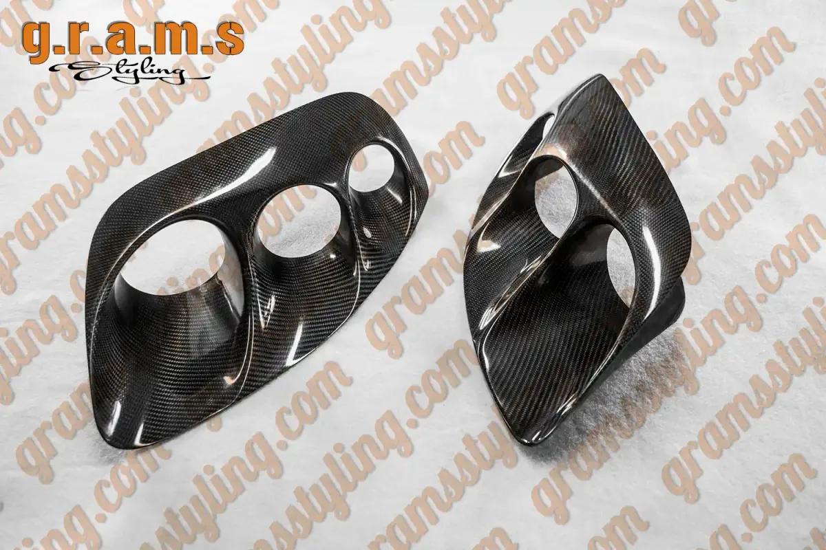 Toyota Supra MK4 Headlight Inserts - AB Flug Style, bild 11 av 11