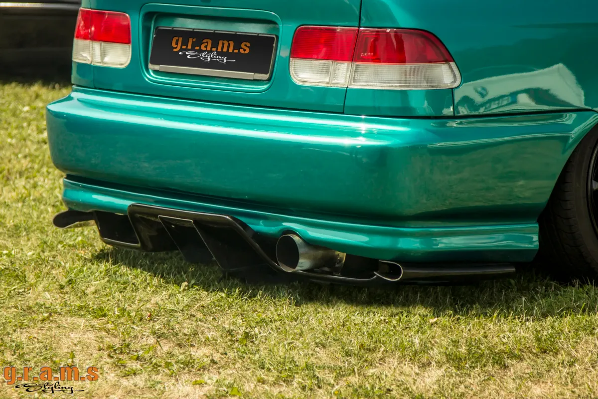Honda Civic VI Top Secret Diffuser, photo 3 of 12
